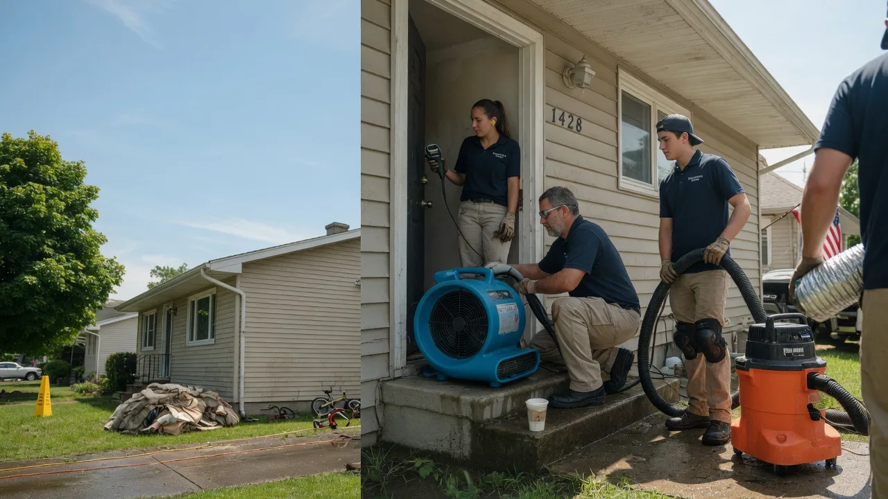 Water Damage Restoration in Tallula, IL near me